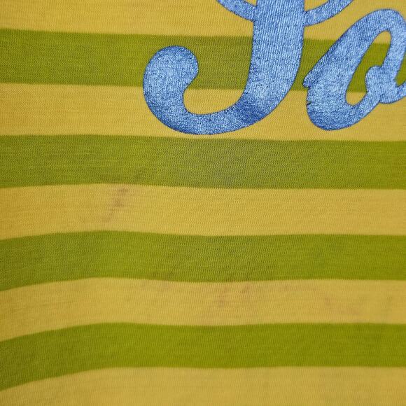 Matilda Jane green striped tank Live with Soul Size 4T - Picture 5 of 6